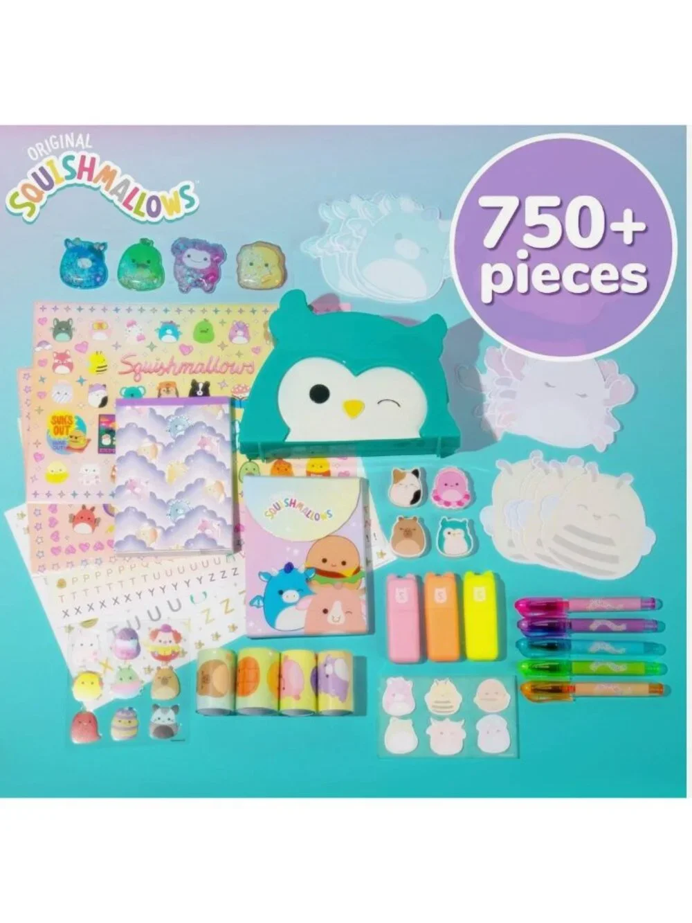 Original Squishmallows Mini Squish Squad Collection Set With 750+ Pieces Includi